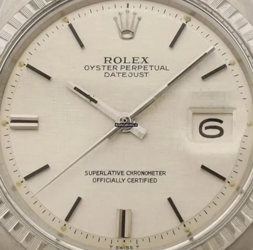 Excellent Fake Rolex Datejust 1603 Caliber 1570 Automatic Movement 36mm Steel Case Mens/unisex Watch - Image 2