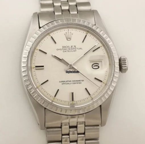 Excellent Fake Rolex Datejust 1603 Caliber 1570 Automatic Movement 36mm Steel Case Mens/unisex Watch - Image 4