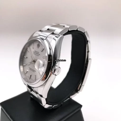 Discount Fakes Rolex Datejust 116200 Caliber 3135 Automatic Movement 36mm Steel Case Mens/unisex Watch - Image 3
