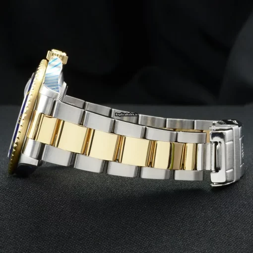 Ideal Replica Rolex Submariner Date 16803 Caliber 3035 Automatic Movement 40mm Gold/steel Case Mens/unisex Watch - Image 4