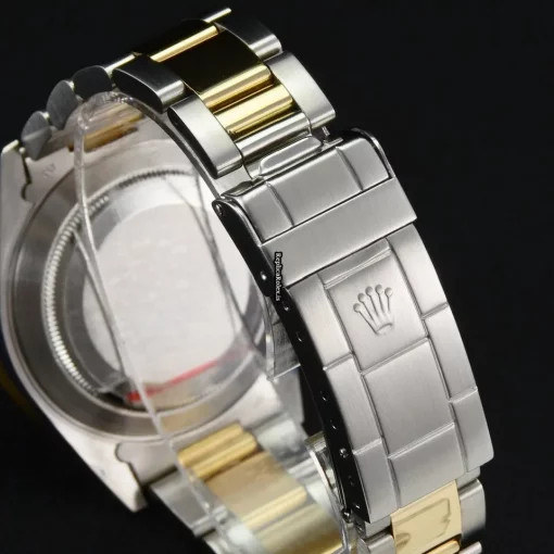 Ideal Replica Rolex Submariner Date 16803 Caliber 3035 Automatic Movement 40mm Gold/steel Case Mens/unisex Watch - Image 8