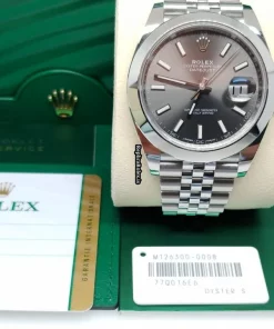 Amazing Fake Rolex Datejust 126300 Caliber 3235 Automatic Movement 41x48mm Steel Case Mens/unisex Watch