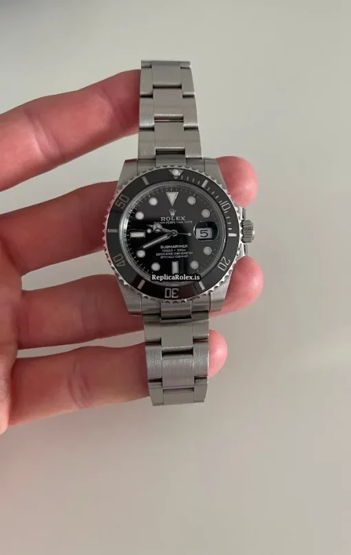 Fabulous Knockoff Rolex Submariner Date 16610 Caliber 3135 Automatic Movement 40mm Steel Case Mens/unisex Watch - Image 4