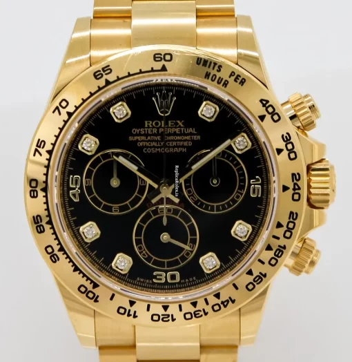 Superb Fake Rolex Daytona 116508 Caliber 4130 Automatic Movement 40mm Yellow Gold Case Mens/unisex Watch - Image 2
