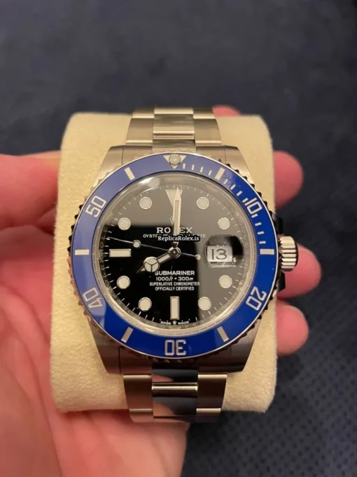 Awesome Replica Rolex Submariner Date 126619lb Caliber 3235 Automatic Movement 41mm White Gold Case Mens/unisex Watch - Image 7