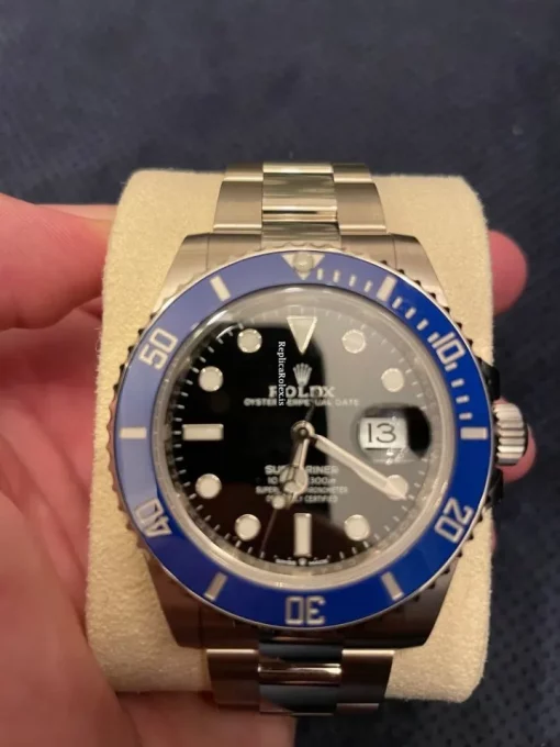 Awesome Replica Rolex Submariner Date 126619lb Caliber 3235 Automatic Movement 41mm White Gold Case Mens/unisex Watch - Image 8