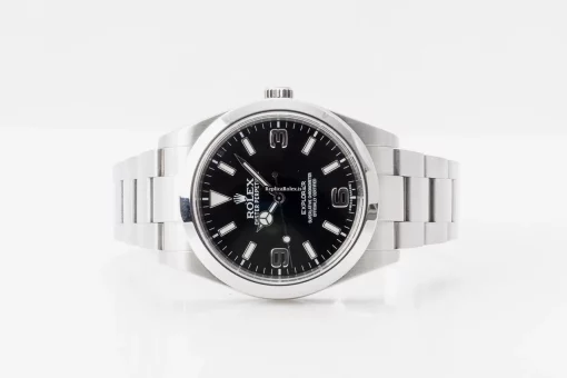 Inexpensive Fake Rolex Explorer 214270 Caliber 3132 Automatic Movement 39mm Steel Case Mens/unisex Watch - Image 4