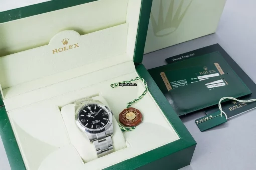 Inexpensive Fake Rolex Explorer 214270 Caliber 3132 Automatic Movement 39mm Steel Case Mens/unisex Watch - Image 5