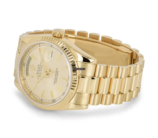 Cool Replica Rolex Day-date 36 118238 Automatic Movement 36mm Yellow Gold Case Mens/unisex Watch - Image 5