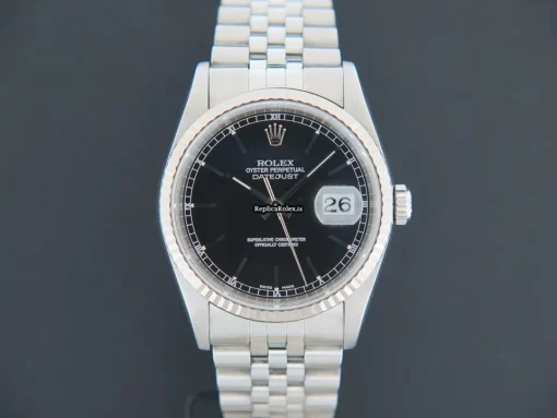 Suitable Fake Rolex Datejust 16234 Automatic Movement 36mm Steel Case Mens/unisex Watch - Image 3