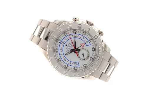 Inexpensive Fake Rolex Yacht-master II 116689 Caliber 4160 Automatic Movement 44mm White Gold Case Mens/unisex Watch - Image 3
