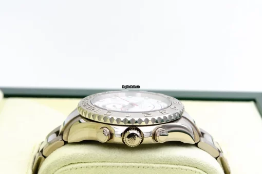 Inexpensive Fake Rolex Yacht-master II 116689 Caliber 4160 Automatic Movement 44mm White Gold Case Mens/unisex Watch - Image 4
