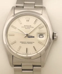Neat Replica Rolex Oyster Perpetual Date 1500 Caliber 1570 Automatic Movement 34mm Steel Case Mens/unisex Watch