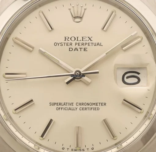 Neat Replica Rolex Oyster Perpetual Date 1500 Caliber 1570 Automatic Movement 34mm Steel Case Mens/unisex Watch - Image 2