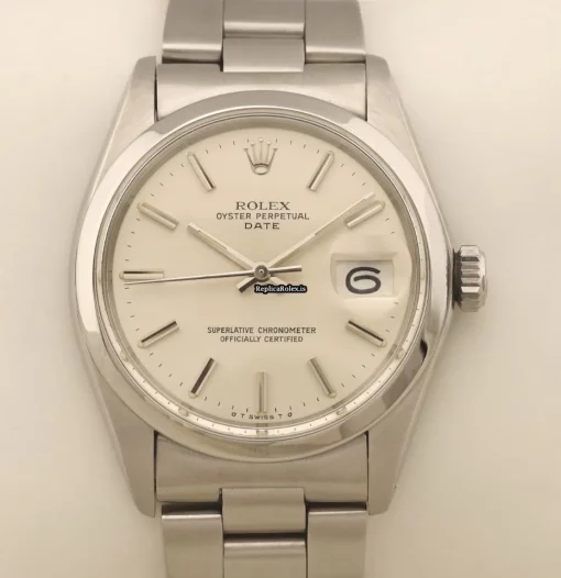 Neat Replica Rolex Oyster Perpetual Date 1500 Caliber 1570 Automatic Movement 34mm Steel Case Mens/unisex Watch - Image 3