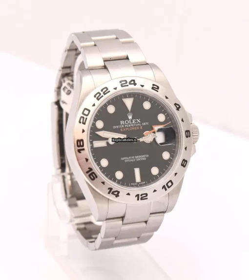 Remarkable Fakes Rolex Explorer II 216570 Caliber 3187 Automatic Movement 42mm Steel Case Mens/unisex Watch - Image 3