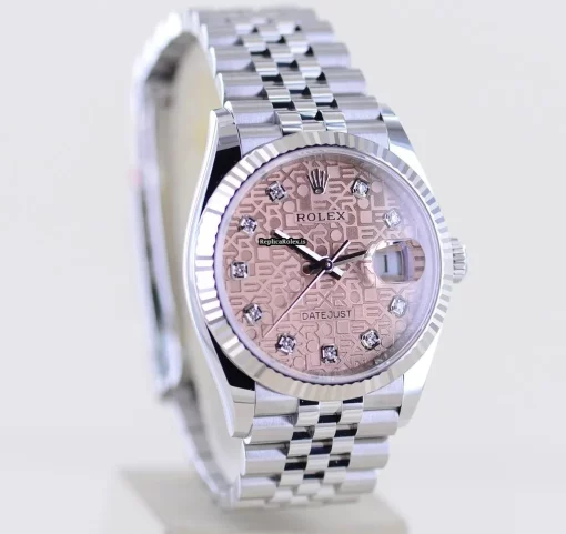 High-end Knockoff Rolex Datejust 126234 Caliber 3235 Automatic Movement 36mm Steel Case Mens/unisex Watch - Image 11