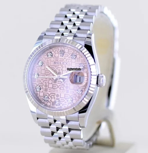 High-end Knockoff Rolex Datejust 126234 Caliber 3235 Automatic Movement 36mm Steel Case Mens/unisex Watch - Image 3