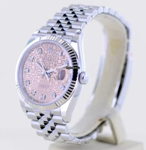 High-end Knockoff Rolex Datejust 126234 Caliber 3235 Automatic Movement 36mm Steel Case Mens/unisex Watch - Image 4