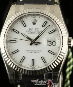 Lovely Copies Rolex Datejust 116139 Automatic Movement 36mm White Gold Case Mens/unisex Watch