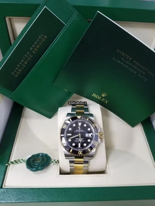 Mind-boggling Fake Rolex Submariner Date 116613ln Caliber 3135 Automatic Movement 40mm Gold/steel Case Mens/unisex Watch