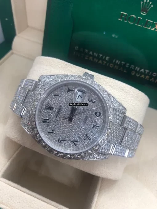 Remarkable Replica Rolex Datejust 126300 Caliber 3235 Automatic Movement 41x48mm Steel Case Mens/unisex Watch - Image 3