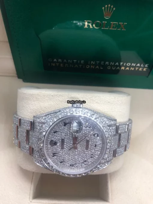 Remarkable Replica Rolex Datejust 126300 Caliber 3235 Automatic Movement 41x48mm Steel Case Mens/unisex Watch - Image 4