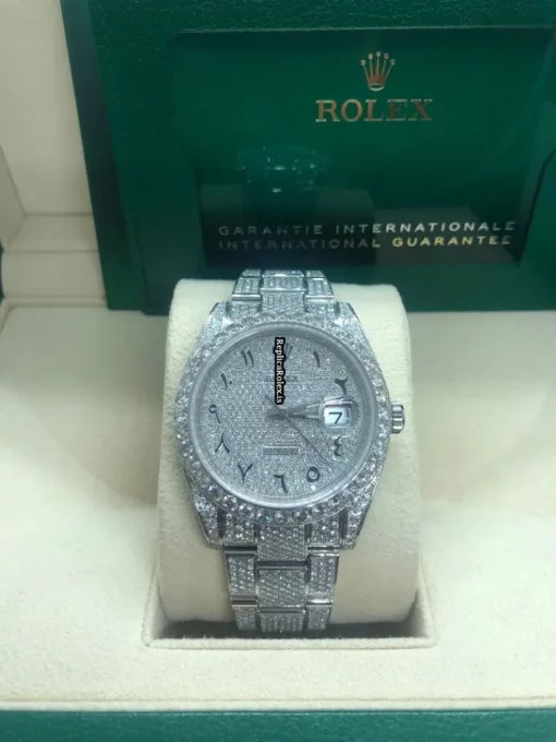 Remarkable Replica Rolex Datejust 126300 Caliber 3235 Automatic Movement 41x48mm Steel Case Mens/unisex Watch - Image 5