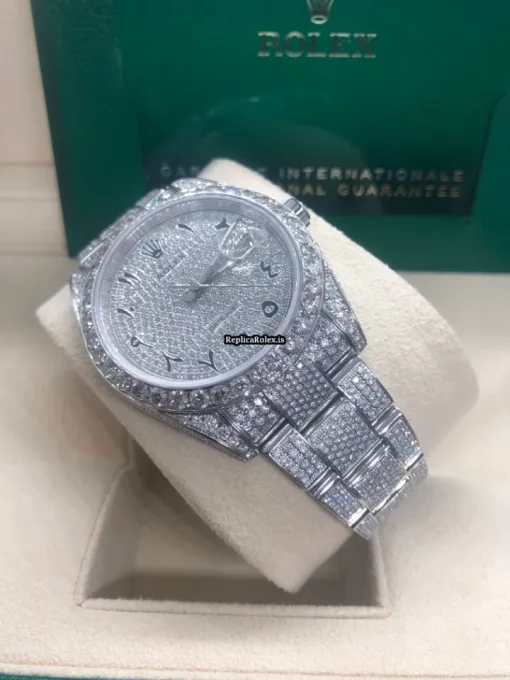 Remarkable Replica Rolex Datejust 126300 Caliber 3235 Automatic Movement 41x48mm Steel Case Mens/unisex Watch - Image 9
