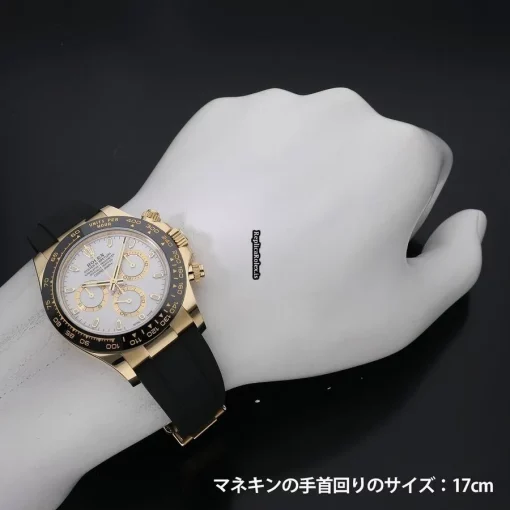Design Replica Rolex Daytona 116518ln Caliber 4130 Automatic Movement 40mm Yellow Gold Case Watch - Image 6