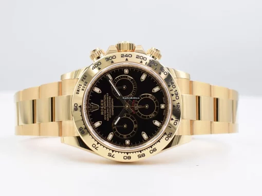 Fabulous Fake Rolex Daytona 116508 Caliber 4130 Automatic Movement 40mm Yellow Gold Case Mens/unisex Watch - Image 2