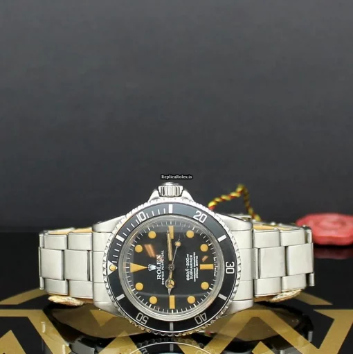 Superb Fake Rolex Submariner 5512 Caliber 1520 Automatic Movement 40mm Steel Case Mens/unisex Watch