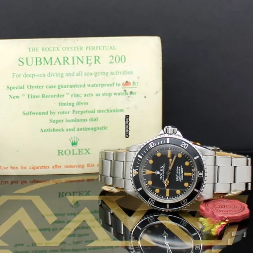 Superb Fake Rolex Submariner 5512 Caliber 1520 Automatic Movement 40mm Steel Case Mens/unisex Watch - Image 3