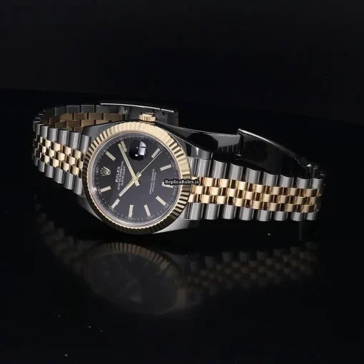Incredible Replica Rolex Datejust 126333 Caliber 3235 Automatic Movement 41mm Gold/steel Case Watch - Image 7