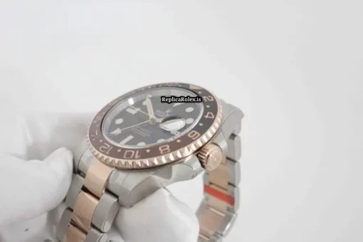 Defect Replica Rolex Gmt-master 126711chnr Caliber 3285 Automatic Movement 40mm Gold/steel Case Mens/unisex Watch - Image 2