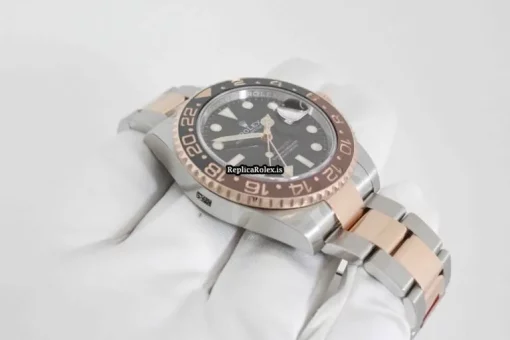 Defect Replica Rolex Gmt-master 126711chnr Caliber 3285 Automatic Movement 40mm Gold/steel Case Mens/unisex Watch - Image 3