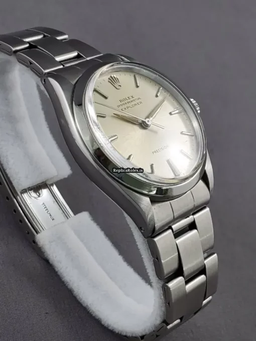 Ideal Replica Rolex Explorer 5500 Caliber 1530 Automatic Movement 34mm Steel Case Mens/unisex Watch - Image 4