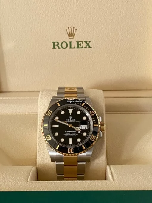 Wonderful Replica Rolex Submariner Date 126613ln Caliber 3235 Automatic Movement 41mm Gold/steel Case Mens/unisex Watch