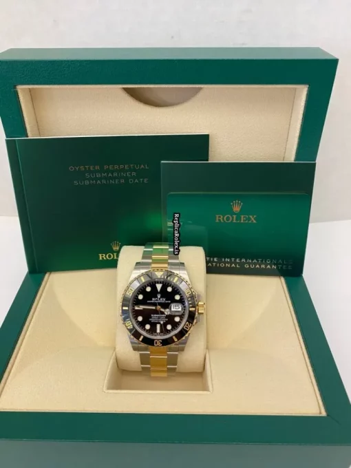 Wonderful Replica Rolex Submariner Date 126613ln Caliber 3235 Automatic Movement 41mm Gold/steel Case Mens/unisex Watch - Image 2