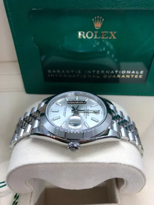 Cheap Fake Rolex Datejust 126300 Automatic Movement 41mm Steel Case Mens/unisex Watch - Image 10