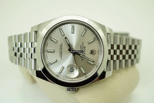 Cheap Fake Rolex Datejust 126300 Automatic Movement 41mm Steel Case Mens/unisex Watch - Image 5