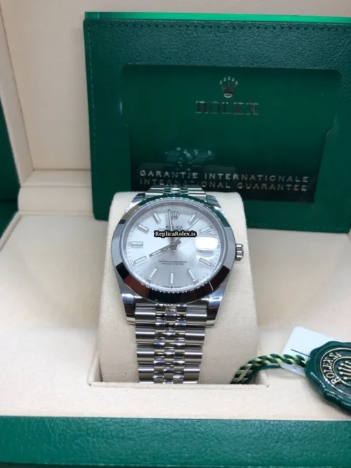 Cheap Fake Rolex Datejust 126300 Automatic Movement 41mm Steel Case Mens/unisex Watch - Image 7