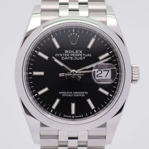 Cheap Replica Rolex Datejust 126200 Automatic Movement 36mm Steel Case Mens/unisex Watch - Image 3