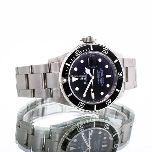 Aaa Fake Rolex Submariner Date 16610 Automatic Movement 40mm Steel Case Mens/unisex Watch - Image 6
