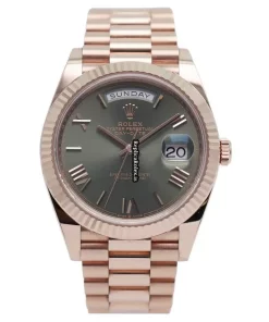 Best Replica Rolex Day-date 40 228235 Automatic Movement 40mm Rose Gold Case Mens/unisex Watch