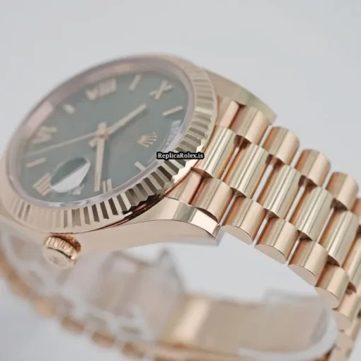 Best Replica Rolex Day-date 40 228235 Automatic Movement 40mm Rose Gold Case Mens/unisex Watch - Image 8
