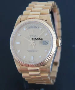 Terrific Replica Rolex Day-date 36 18238 Automatic Movement 36mm Yellow Gold Case Mens/unisex Watch