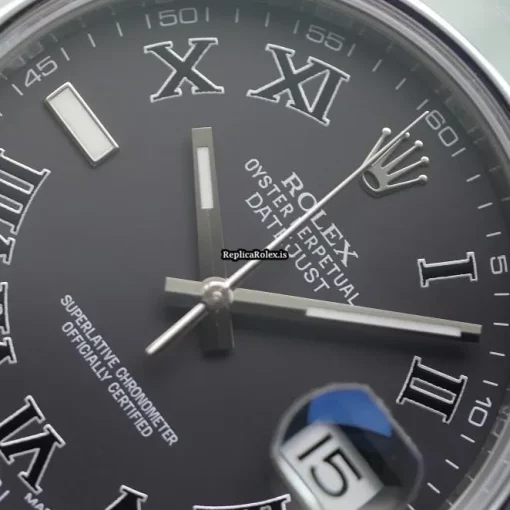 Well Made Replica Rolex Datejust II 116300 Automatic Movement 41mm Steel Case Mens/unisex Watch - Image 11