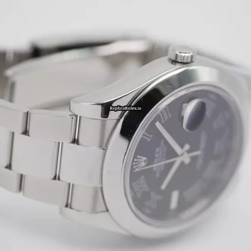 Well Made Replica Rolex Datejust II 116300 Automatic Movement 41mm Steel Case Mens/unisex Watch - Image 7