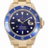 Superior Replica Rolex Submariner Date 16618 Caliber 3135 Automatic Movement 40mm Yellow Gold Case Watch